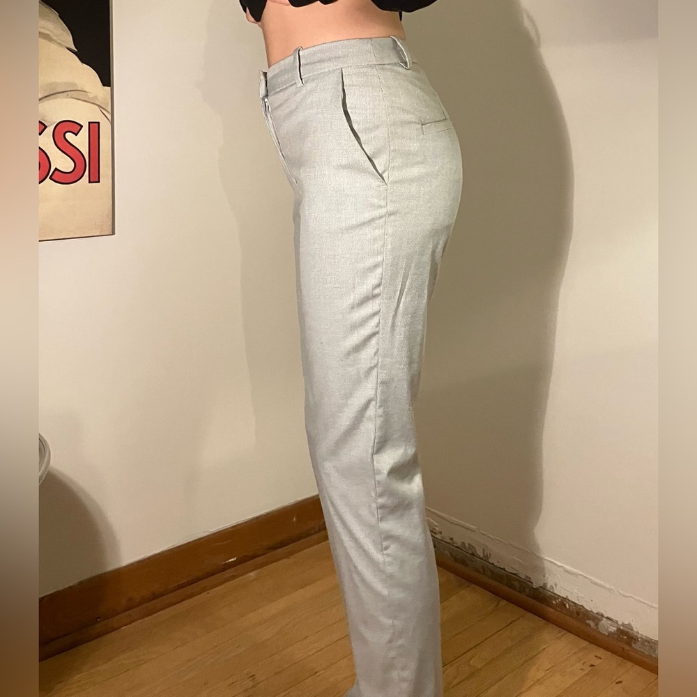 Grey work pants